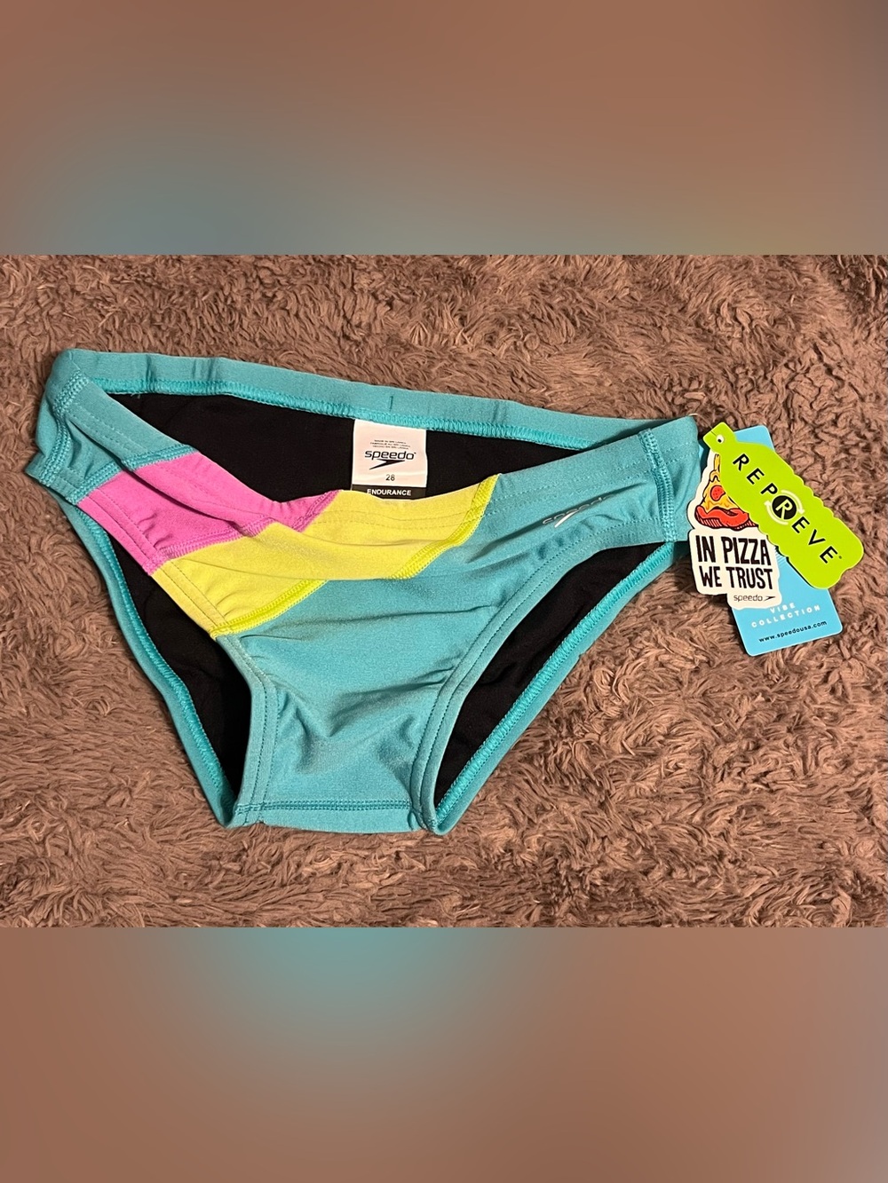 NWT Men’s Speedo Endurance Briefs ~ Size 28